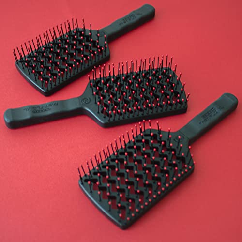 Cricket Fast Flo Static-Free Hair Brush 10 inch for Smooth, Tangle-Free Styling - Image 5