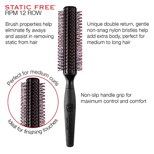 Cricket RPM 12-Row Professional Detangling Hair Brush for Smooth Styling - Image 2