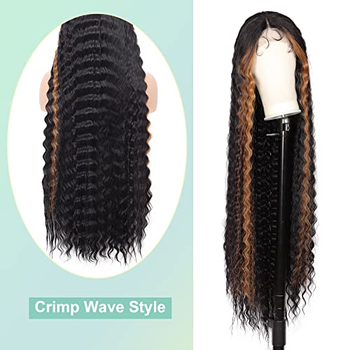 Crimped Human Hair Wig for Women, Natural Look, Soft Texture, Adjustable Size - Image 3