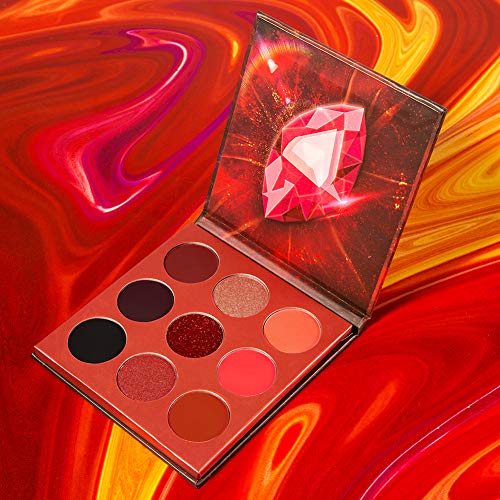 Crimson Red Eyeshadow Palette 5g - Bold Vibrant Makeup for Stunning Eye Looks - Image 5