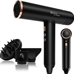 Croc Blow Dryer 1875 Watt Professional Hair Dryer for Fast, Efficient Styling