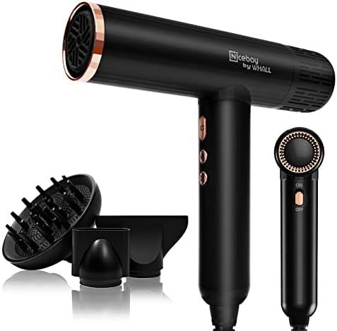 Croc Blow Dryer 1875 Watt Professional Hair Dryer for Fast, Efficient Styling