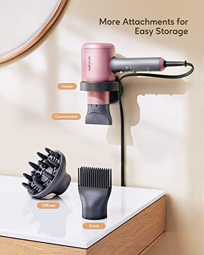Croc Hybrid 1875 Watt Professional Hair Dryer Black - Image 3