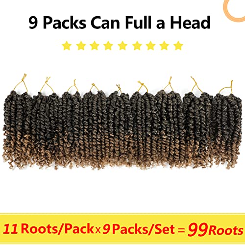 Handmade 18 Inch 100% Human Hair Crochet Extensions Natural Black - Image 4