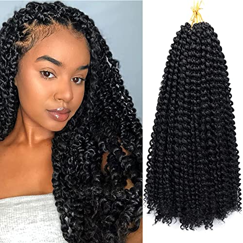 18 Inch Crochet Twist Human Hair Extensions 100% Natural Texture - Image 2