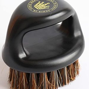 Crown brush for styling hair.