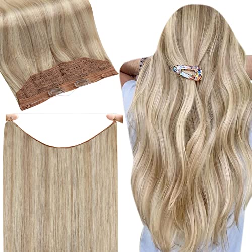 16 Inch Clip-In Human Hair Crown Extension for Instant Volume and Style