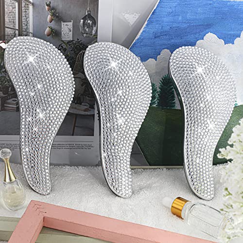 Shiny Crystal Hair Brush for Tangle-Free, Lustrous Hair - All Hair Types - Image 5