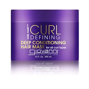 Intensive Curl Defining Hair Mask for All Types, 8 oz, Deeply Moisturizing and Nourishing