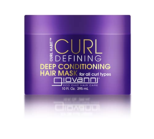 Intensive Curl Defining Hair Mask for All Types, 8 oz, Deeply Moisturizing and Nourishing