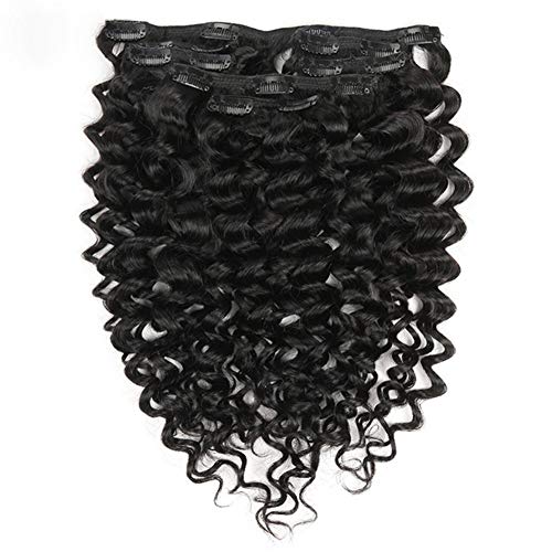 18 Inch Curled Human Hair Extensions for Natural Look, Volume, and Easy Styling - Image 3