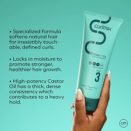 Curlmix 8 oz Natural Hair Gel for Defined Curly Hair Styling - Image 2