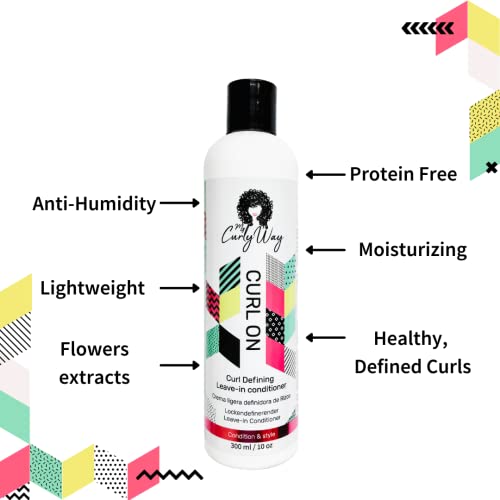 Nourishing Curls Leave-In Conditioner 8 oz for Visibly Healthy and Hydrated Curly Hair - Image 4