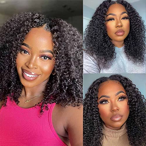 18 Inch Curly 100% Human Hair Extensions Natural Look for All Hair Types