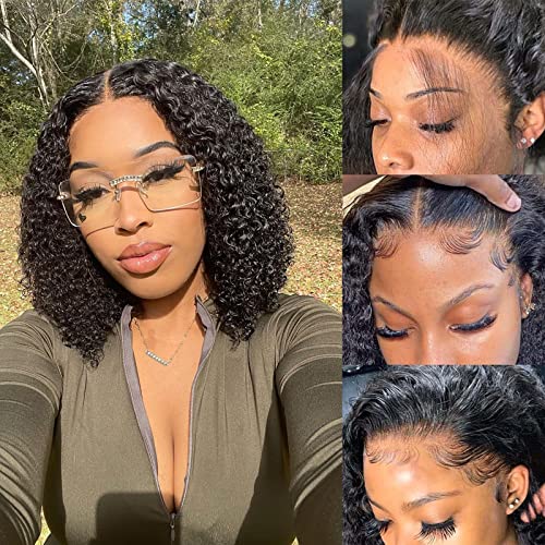 Curly Bob Wig ? 100% Human Hair