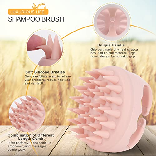 Detangling Brush Cleaning Comb for Daily Refresh and Defined Curly Hair - Image 2