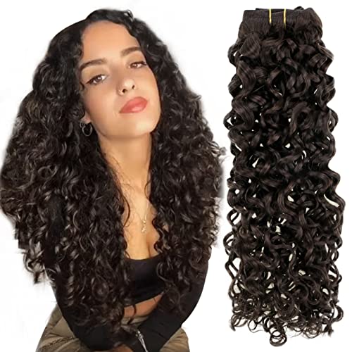 18 Inch Remy Human Hair Curly Clip-In Extensions for Volume and Length