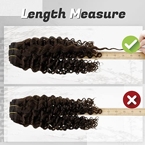 18 Inch Remy Human Hair Curly Clip-In Extensions for Volume and Length - Image 6