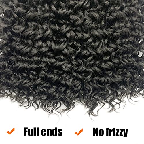 Curly Human Hair Crochet Extensions - Image 4