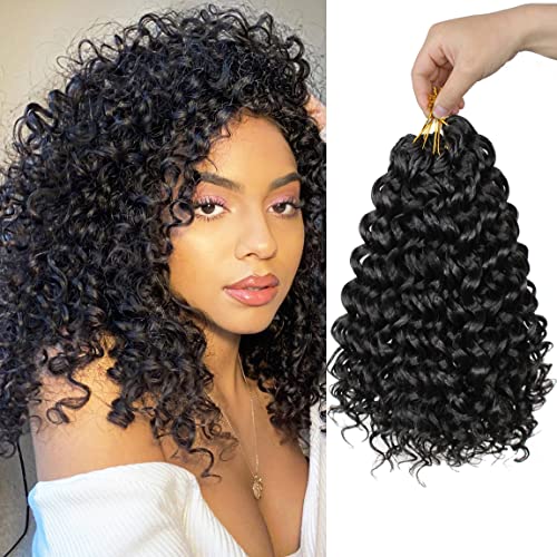 Curly Human Hair Crochet Extensions