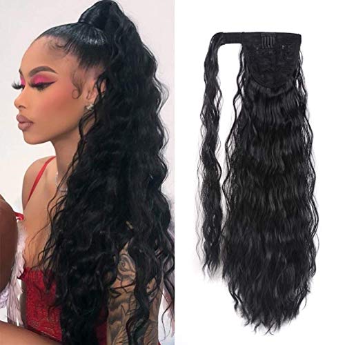 Curly Human Hair Ponytail