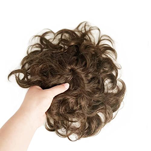 Curly Human Hair Topper - Image 4
