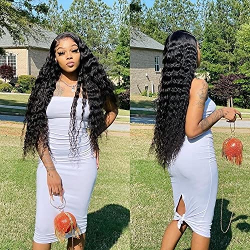 22 Inch Curly Human Hair Wig for Women, Natural Feel, Comfortable Fit - Image 4