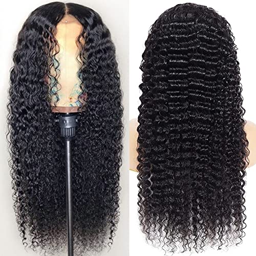 13x4 Lace Front Curly Human Hair Wig for Women, Natural Look, Medium Cap Size - Image 2
