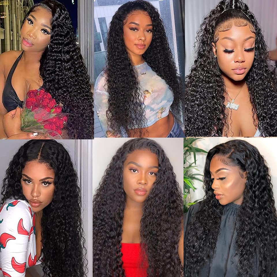 13x4 Lace Front Curly Human Hair Wig for Women, Natural Look, Medium Cap Size - Image 7