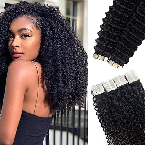 Curly Tape-In Human Hair Extension