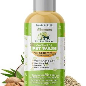 Dandruff Relief Dog Shampoo 16 oz Bottle Soothing Ingredients for Healthy Skin