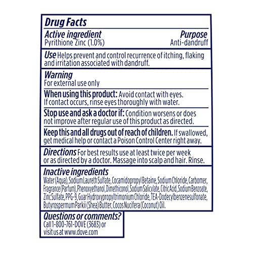 Dandruff Relief Shampoo for Dry Scalp, 12 Fl Oz, Soothes Itching and Flaking - Image 12