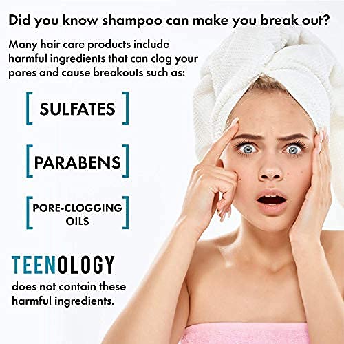 Dandruff Shampoo for Acne Control 12 oz with Flake and Breakout Reduction - Image 6