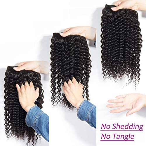 100g Natural Deep Wave Human Hair Bulk for Braiding and Weaving - Image 4