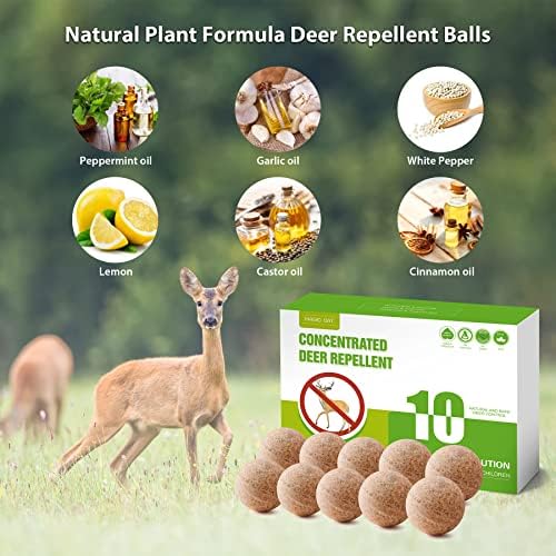 Human Hair Deer Repellent 1 Pound Garden Protection Granules - Image 2