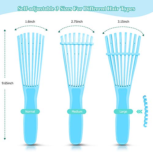 Detangling Hair Brush Set by Art Naturals - Image 3