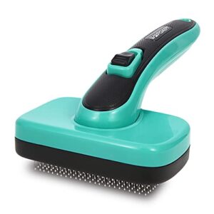 Gentle Detangling Pet Brush for Effortless Knot and Tangle Removal, Medium Size