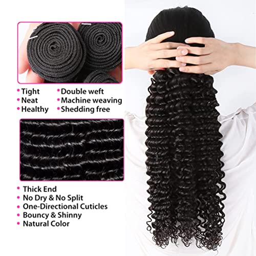 Premium Human Hair Bundles 10-20 Inch, Discounted Quality Weave Extensions - Image 3