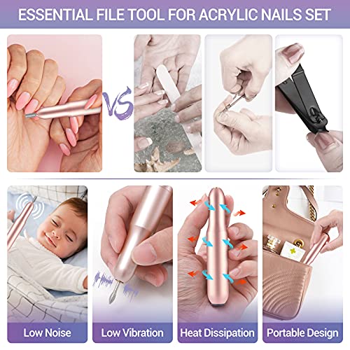 DIY Acrylic Nail Kit - Complete Set for Easy At-Home Application 12 Piece - Image 4