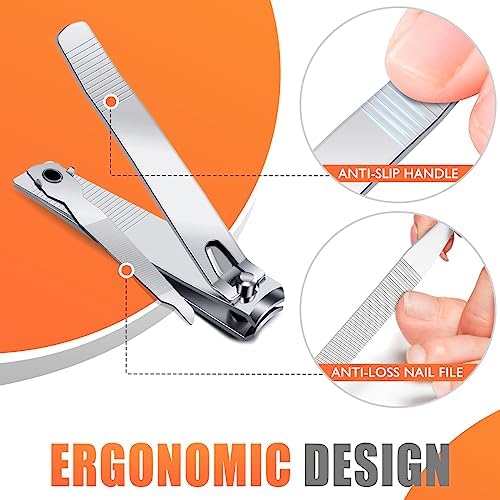 Dollar Tree Comfortable Grip Nail Clippers for Easy Fingernail Trimming - Image 6