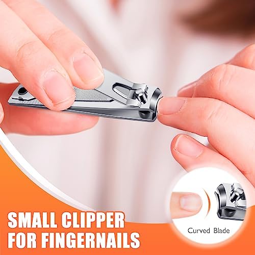 Dollar Tree Comfortable Grip Nail Clippers for Easy Fingernail Trimming - Image 3
