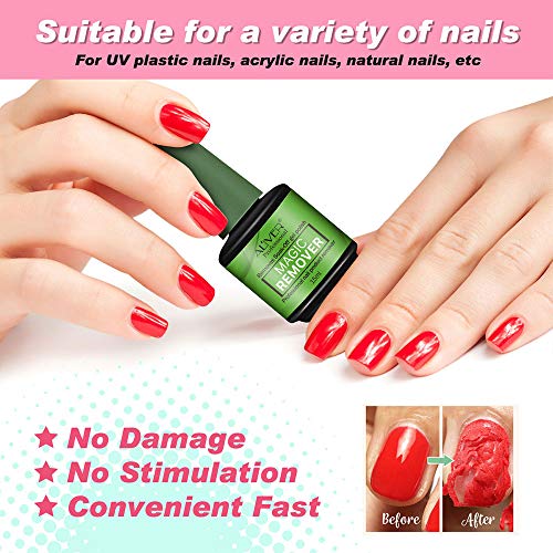 Gentle Gel Polish Remover for Acrylic Nails 15ml Easy Application - Image 3