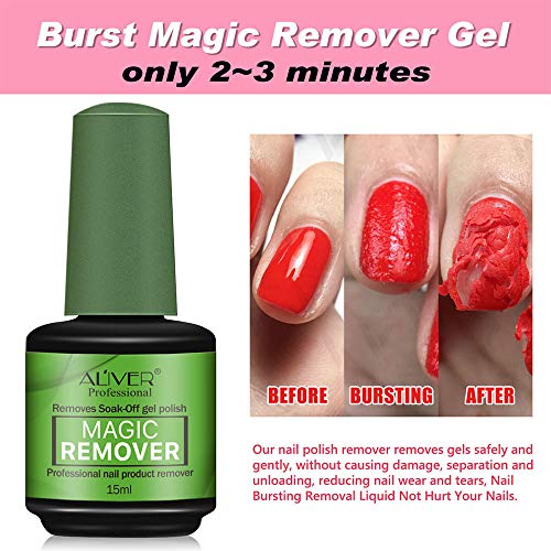 Gentle Gel Polish Remover for Acrylic Nails 15ml Easy Application - Image 4