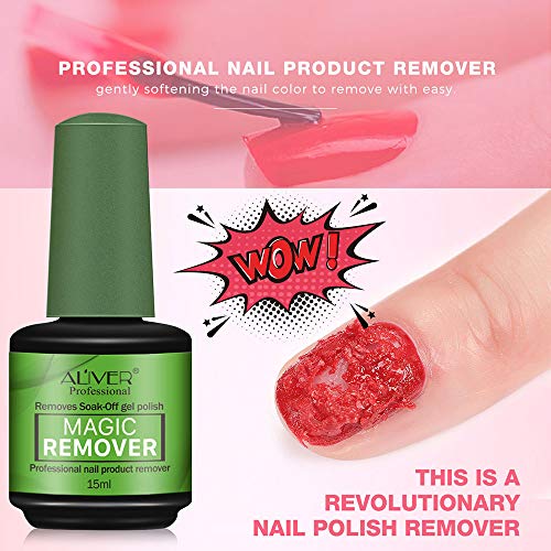 Gentle Gel Polish Remover for Acrylic Nails 15ml Easy Application - Image 5