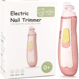 Gentle Electric Baby Nail File for Effortless, Safe Trimming, Ergonomic Design