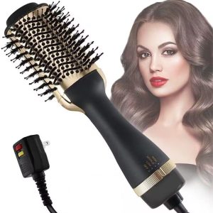 Electric blow dry hair brush.