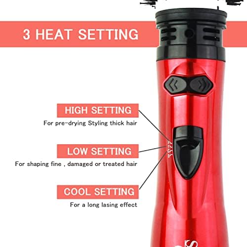 1.5-inch Electric Rotating Styling Brush for Effortless Volume and Smooth Hair - Image 4