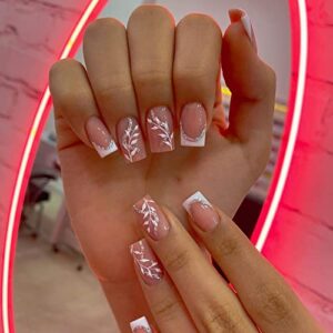 Long-Lasting Durable Elegant Acrylic Nails for Stunning Manicures 100 Count