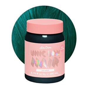 Vibrant Emerald Green Hair Color 4 oz with Argan Oil for Nourished Hair