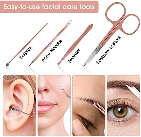 Ergonomic Rose Gold Nail Clippers for Effortless Nail Trimming with Comfort Grip - Image 4